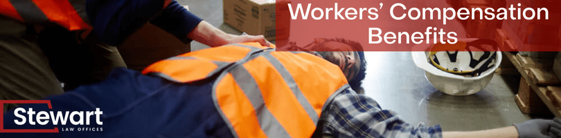 branded image with background of worker fallen on his back